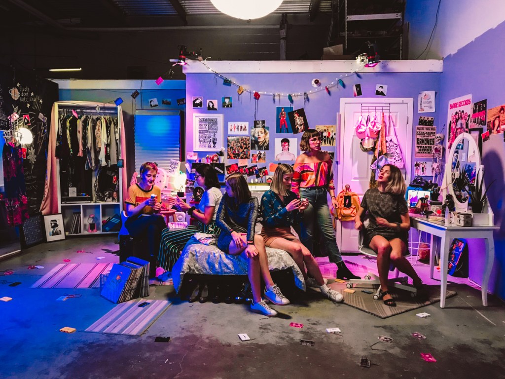 BTS of Deanna Petcoff’s new single, ‘Stress’ – Directed by Brittpaperscissors